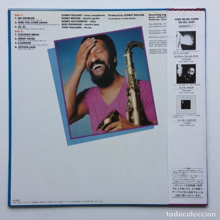 Discos de vinilo: Sonny Rollins &lrm;&ndash; No Problem , Japan 1982 Milestone* - Foto 2