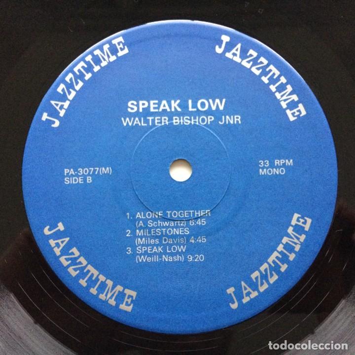 Discos de vinilo: Walter Bishop Jr. Trio - Speak Low , Japan 1975 Jazztime - Foto 6 - 303181608