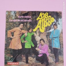 Discos de vinilo: DISCO-SINGLE-VINILO-LOS ALBAS-KYRIE ELEISON-LOS EJES DE MÍ CARRETA-1968-VERGARA-EXCELENTE E. Lote 303189098