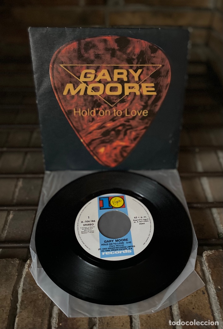 Discos de vinilo: Gary Moore Hold on to love single 1984 - Foto 3