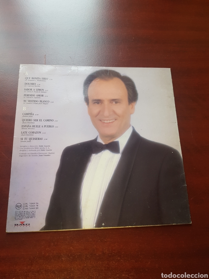 Discos de vinilo: MANOLO ESCOBAR &iexcl;QU&Eacute; BONITA ERES! VINILO - Foto 2
