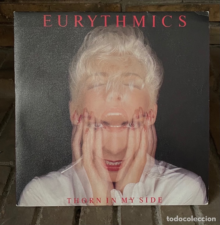 Discos de vinilo: Eurythmics Thorn in my side single 1986 - Foto 1