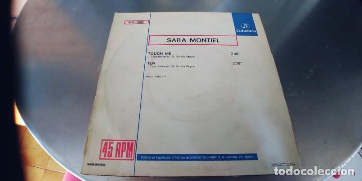 Discos de vinilo: SARA MONTIEL-SINGLE TOUCH ME-PROMOCIONAL - Foto 2 - 303246493