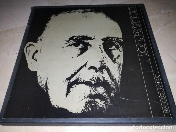 Discos de vinilo: CAJA CON 3 LPS Y LIBRETO DE FRANCISCO FRANCO-VOZ Y PENSAMIENTO-ORIGINAL A&Ntilde;O 1975