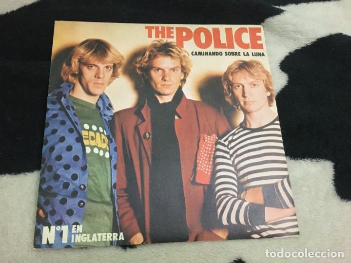 Discos de vinilo: The police caminando sobre la luna