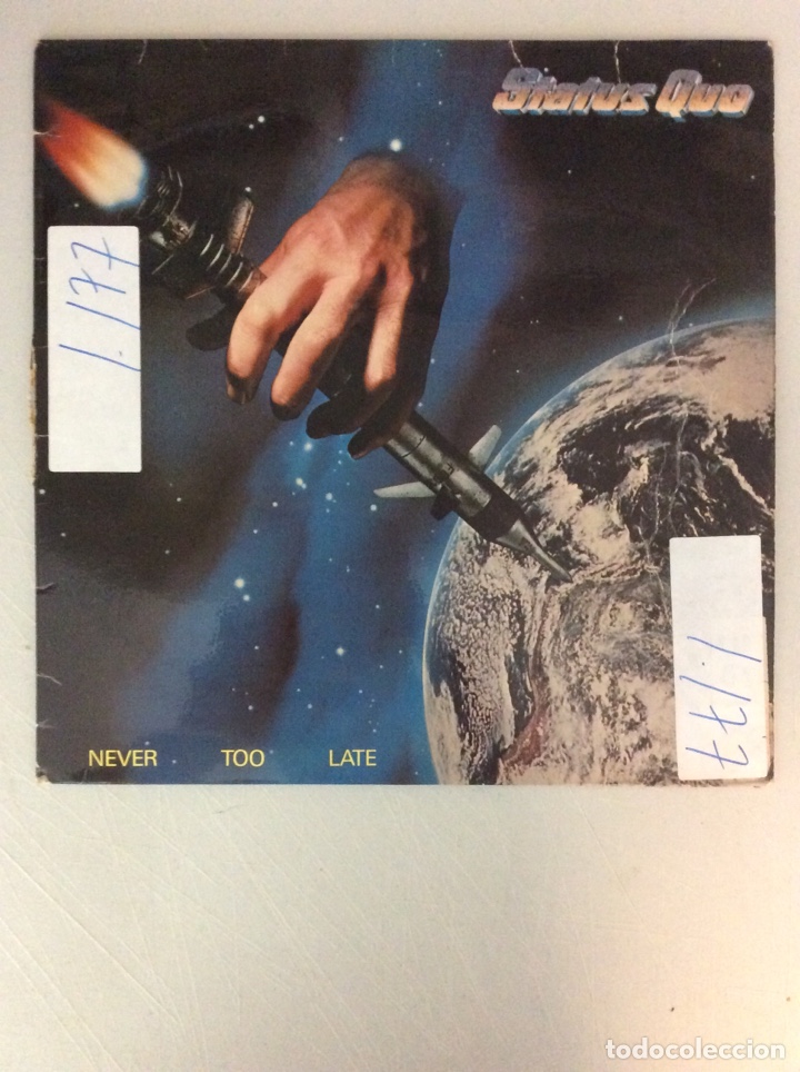 Discos de vinilo: Status Quo. Never too late. - Foto 1