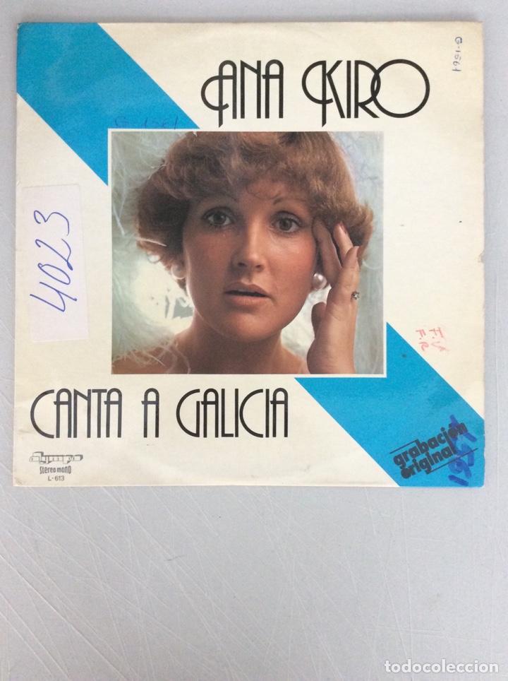 Discos de vinilo: Ana Kiro. Canta a Galicia. - Foto 1