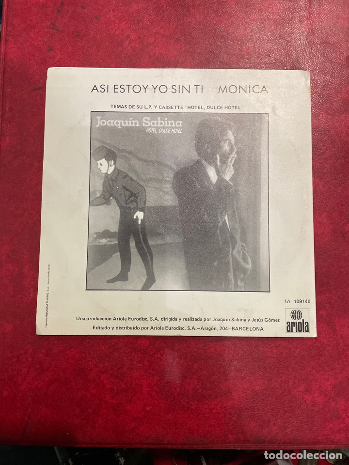 Discos de vinilo: JOAQUÍN SABINA SINGLE DE 1987 - Foto 2 - 303350038