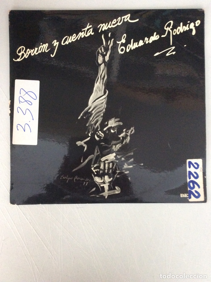 Discos de vinilo: Eduardo Rodrigo. Borr&oacute;n y cuenta nueva. - Foto 1