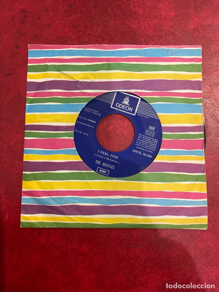 THE BEATLES SINGLE DE 1964 RARO (Música - Discos - Singles Vinilo - Rock & Roll)