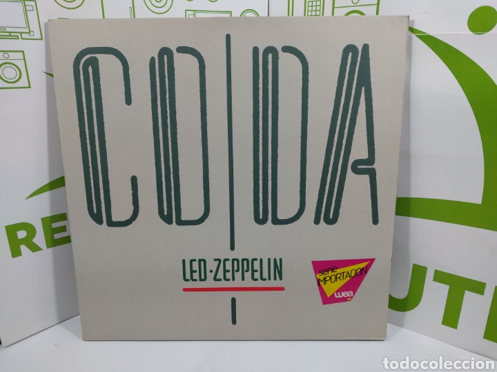 Discos de vinilo: Led Zeppelin. CODA. Led Zeppelin.1982.LP - Foto 1