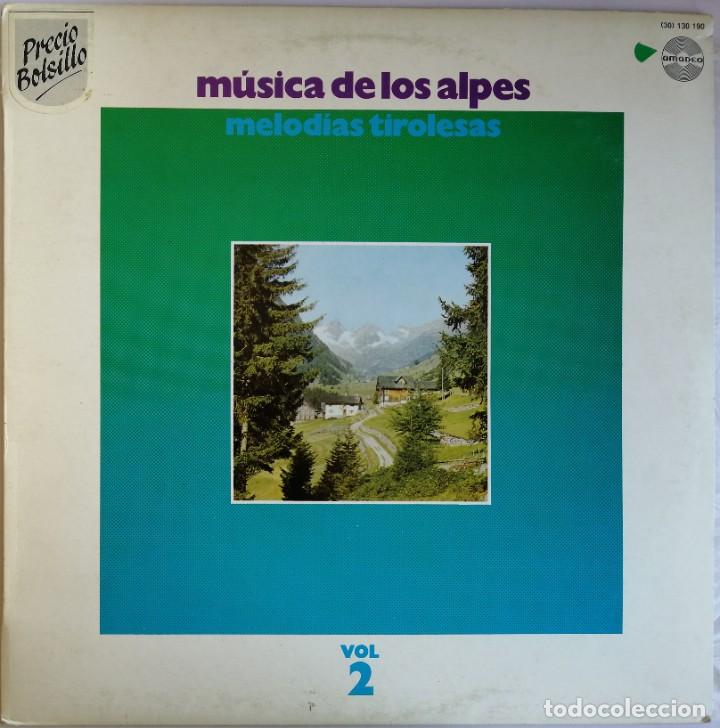 Disques de vinyle: M&uacute;sica De Los Alpes Vol. 2, Melod&iacute;as Tirolesas, Amadeo 130 190