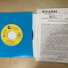Discos de vinilo: ALTA SEDUCCIÓN- SI TODO VA BIEN / ALGUIEN A MI LADO SINGLE SPAIN 1991 PROMO INCLUYE HOJA DE PRENSA. Lote 303362743