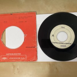 Sting (Test Pressing) - If You Love Somebody Ser Them Free / Another Day Single 7” SPAIN The Police