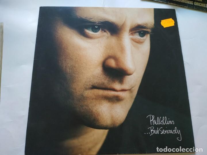 Discos de vinilo: Phil Collins Face value - Serious Hits...Live! - but seriously - Foto 7