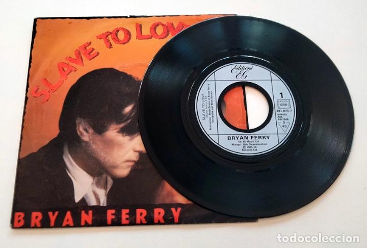 Discos de vinilo: VINILO SINGLE DE BRYAN FERRY. SLAVE TO LOVE. 1985. - Foto 3