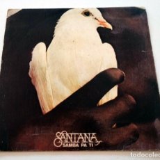 Discos de vinilo: VINILO SINGLE DE SANTANA. SAMBA PA TI. 1974.. Lote 303393303