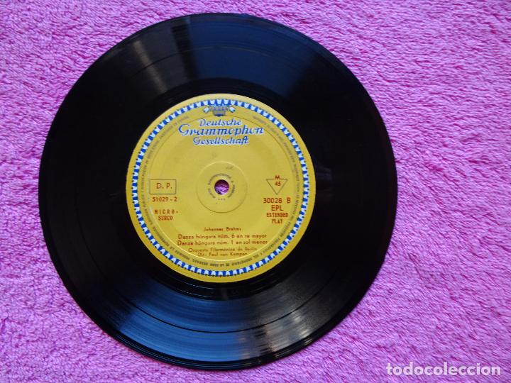 Discos de vinilo: johannes brams orquesta filarmónica de berlin danza húngara 1959 deutsche grammophon 30028 - Foto 3 - 303410308