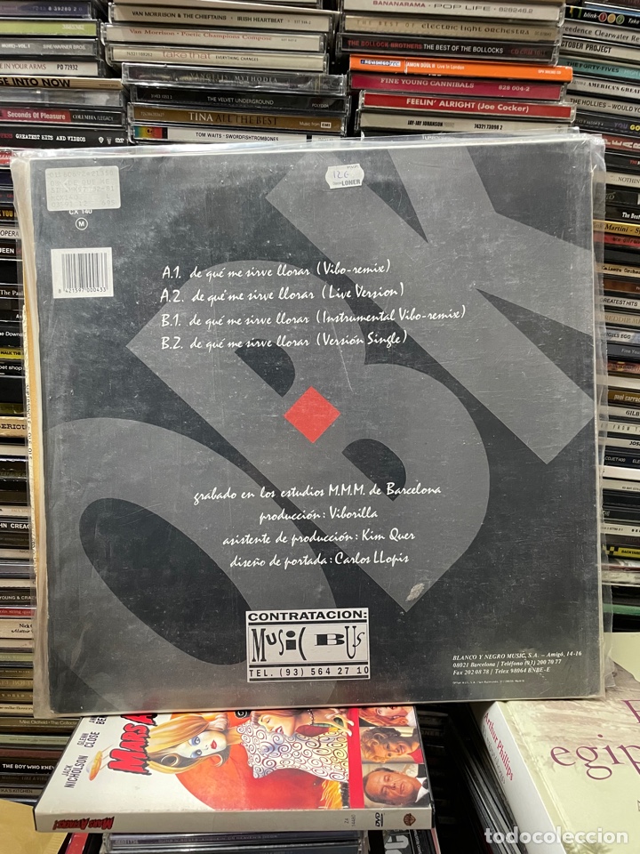 Discos de vinilo: de qu&eacute; me sirve llorar OBK - Foto 2