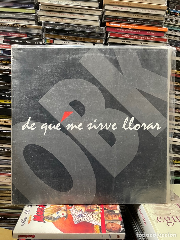 Discos de vinilo: de qu&eacute; me sirve llorar OBK - Foto 1