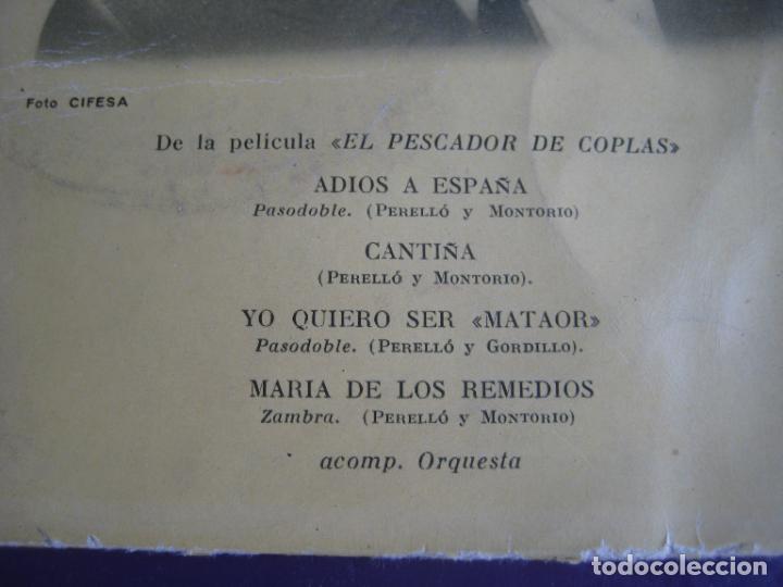 Discos de vinilo: ANTONIO MOLINA - ADIOS A ESPAÑA/ CANTIÑA +2 EP ODEON 195? - RARO CON ESTA PORTADA - Foto 4 - 303412383
