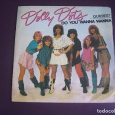 Discos de vinilo: DOLLY DOTS ‎– ¿QUIERES? (DO YOU WANNA WANNA) - SG WEA 1982 PROMO - SYNTH POP 80'S DISCO - HOLANDA