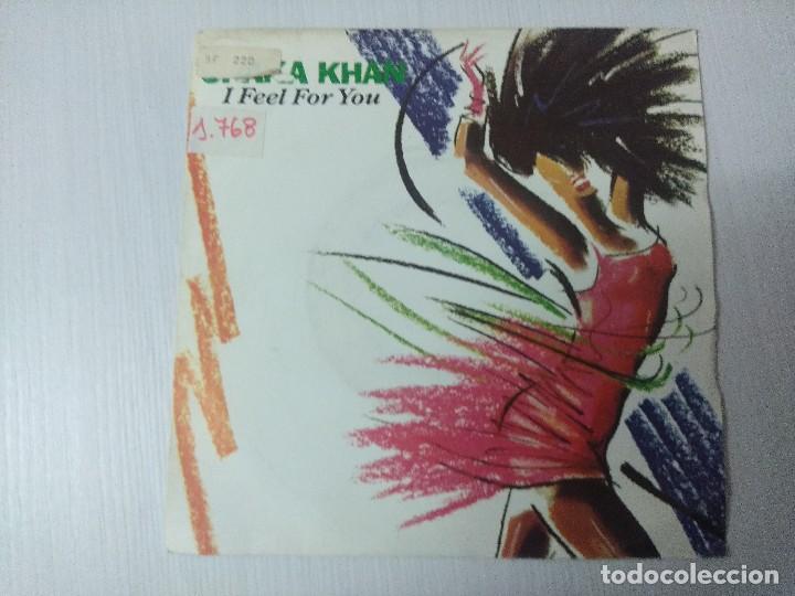 Discos de vinilo: CHAKA KHAN/I FEEL FOR YOU/SINGLE. - Foto 1