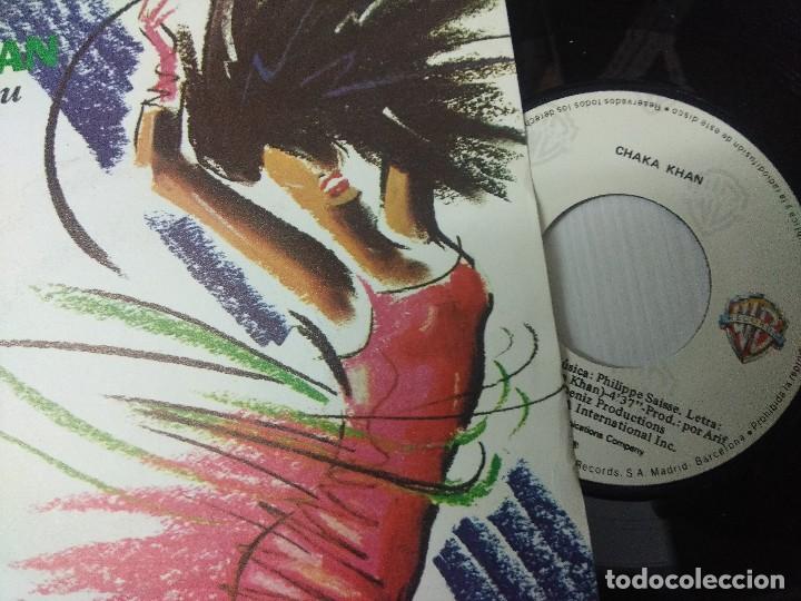 Discos de vinilo: CHAKA KHAN/I FEEL FOR YOU/SINGLE. - Foto 2