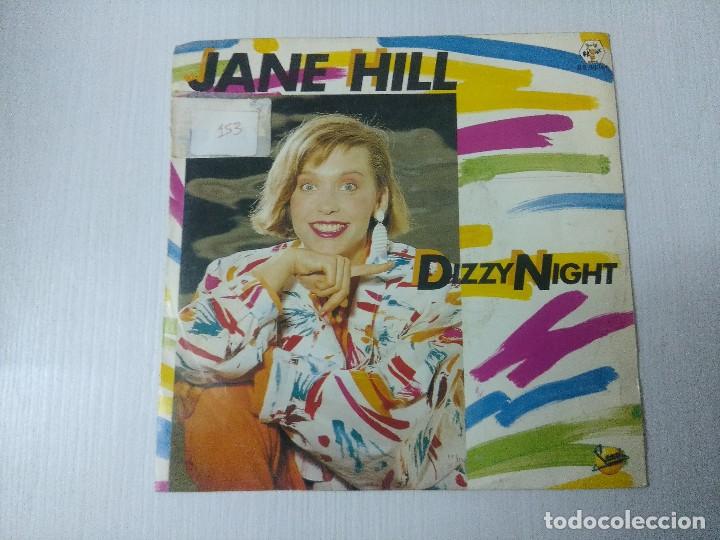 Discos de vinilo: JANE HILL/DIZZY NIGHT/SINGLE PROMOCIONAL. - Foto 1