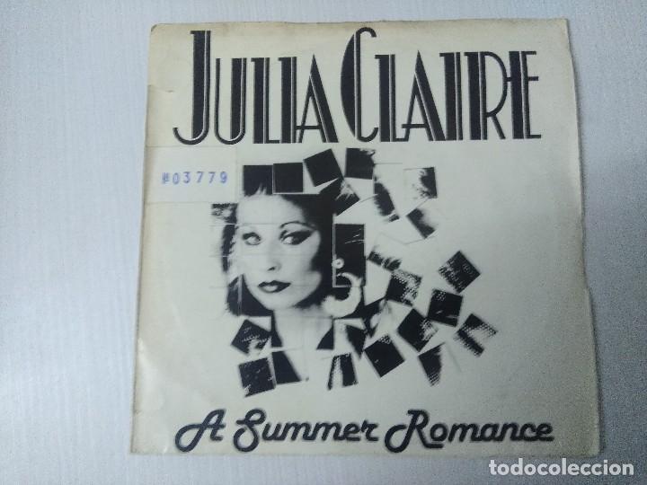 Discos de vinilo: JULIA CLAIRE/A SUMMER ROMANCE/SINGLE. - Foto 1