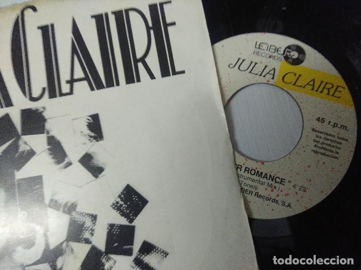 Discos de vinilo: JULIA CLAIRE/A SUMMER ROMANCE/SINGLE. - Foto 2