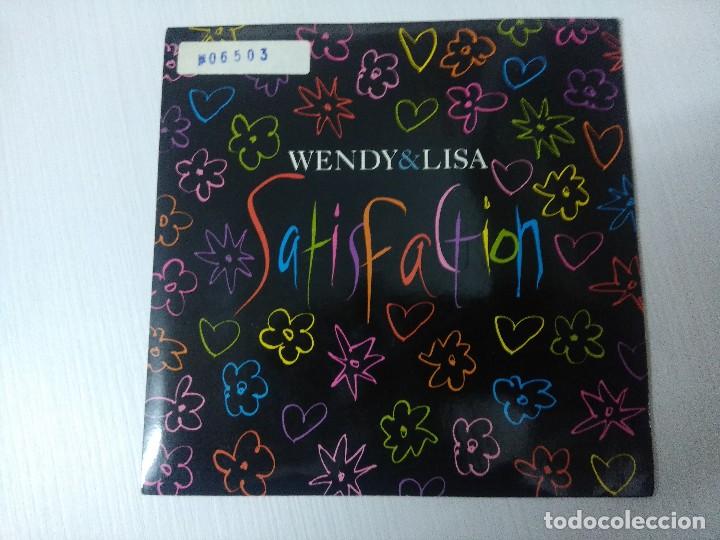 Discos de vinilo: WENDY & LISA/SATISFACTION REMIX/SINGLE. - Foto 1