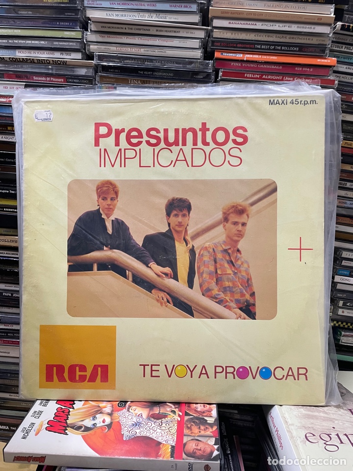 Discos de vinilo: Presuntos implicados Te voy a provocar - Foto 1