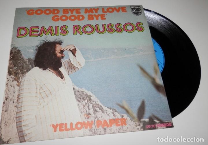 Discos de vinilo: DISCO SINGLE DE VINILLO DE DEMIS ROUSSOS - Foto 1
