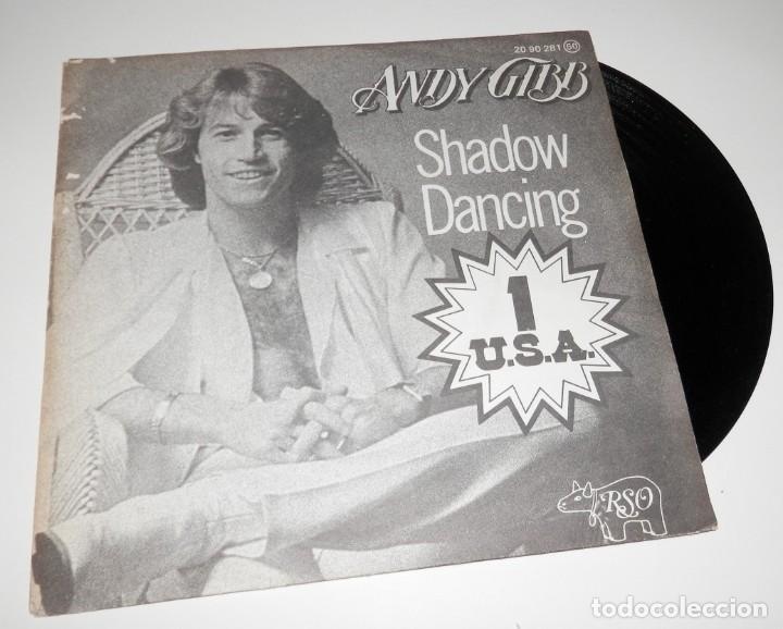 Discos de vinilo: DISCO SINGLE DE VINILLO DE ANDY GIBB - Foto 1