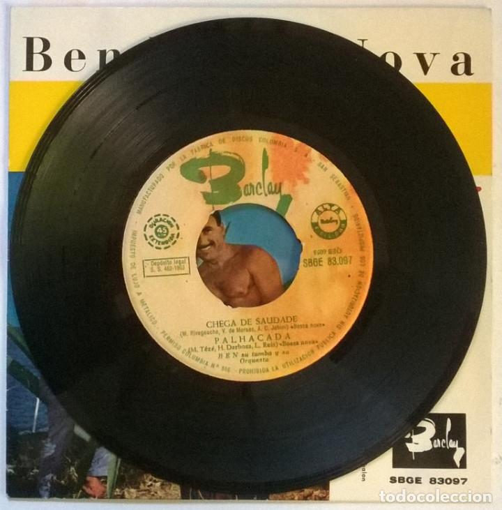 Discos de vinilo: Ben Su Tumba. Bossa Nova: Chega de Saudade/ Palhacada/ You stepped out of a dream/ Blue fiesta. 1963 - Foto 3 - 303460488