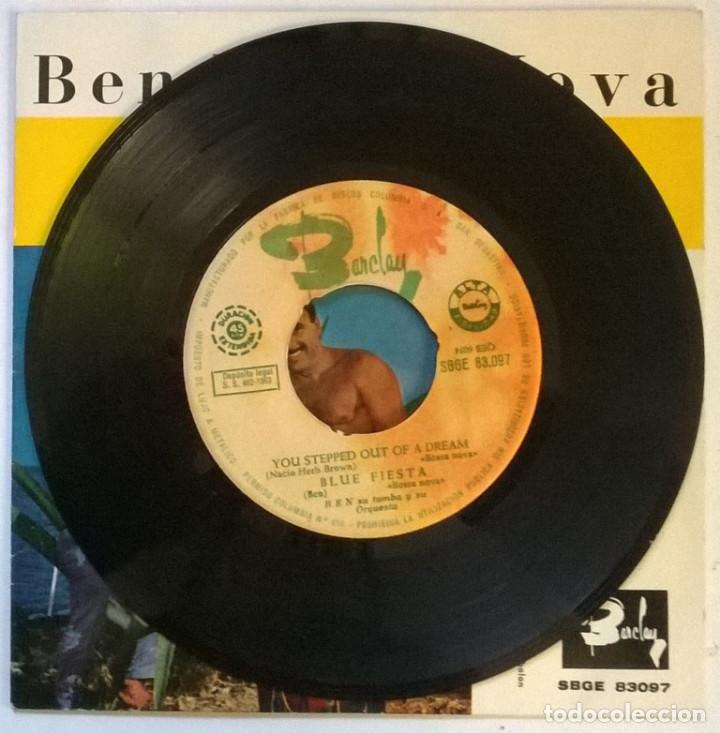 Discos de vinilo: Ben Su Tumba. Bossa Nova: Chega de Saudade/ Palhacada/ You stepped out of a dream/ Blue fiesta. 1963 - Foto 4 - 303460488