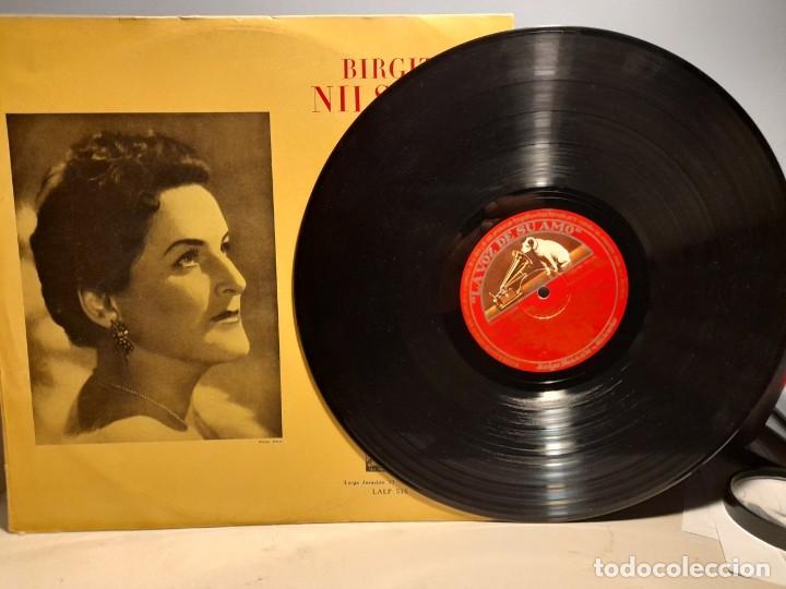 Discos de vinilo: LP BIRGIT NILSSON : ARIAS DE OPERA ( WAGNER + VERDI ) - Foto 3