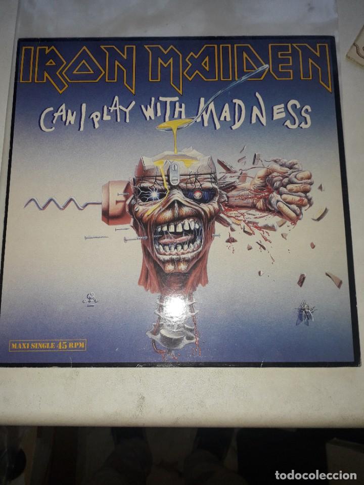 IRON MAIDEN-CAN I PLAY WITH MADNESS-EDICIO ESPAÑOLA 1988 -HARD/ROCK. (Música - Discos de Vinilo - Maxi Singles - Heavy - Metal)