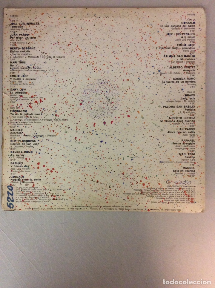 Discos de vinilo: Viva &lsquo;85. Doble LP. Dos discos. - Foto 2