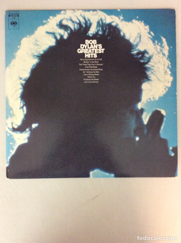 Vinyl-Schallplatten: Bob Dylan&rsquo;s greatest hits.