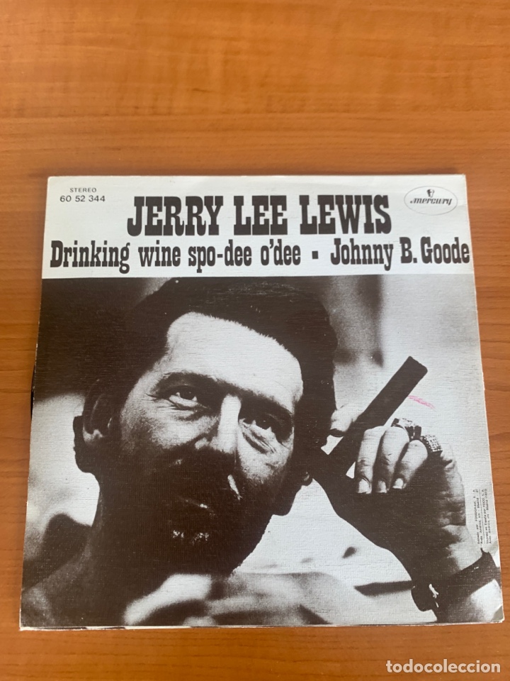 Discos de vinilo: Jerry Lee Lewis - Drinking Wine Spo- Dee O&rsquo;Dee - Foto 2