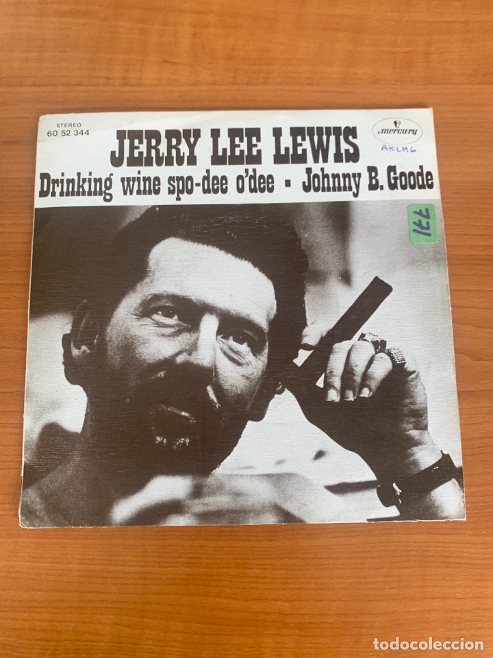 Discos de vinilo: Jerry Lee Lewis - Drinking Wine Spo- Dee O&rsquo;Dee - Foto 1