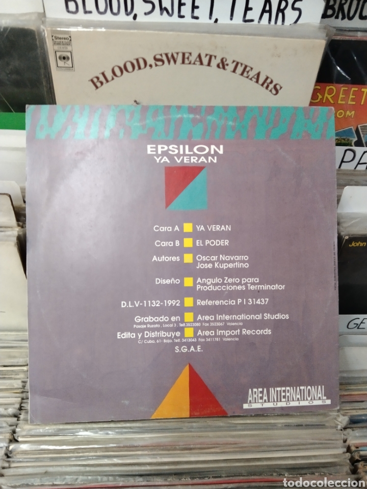 Discos de vinilo: Ya ver&aacute;n epsilon - Foto 2