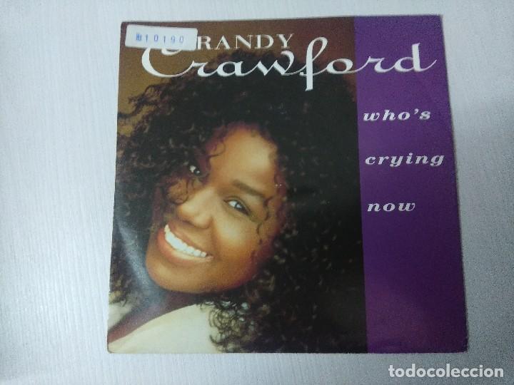 Discos de vinilo: RANDY CRAWFORD/WHOS CRYING NOW/SINGLE. - Foto 1