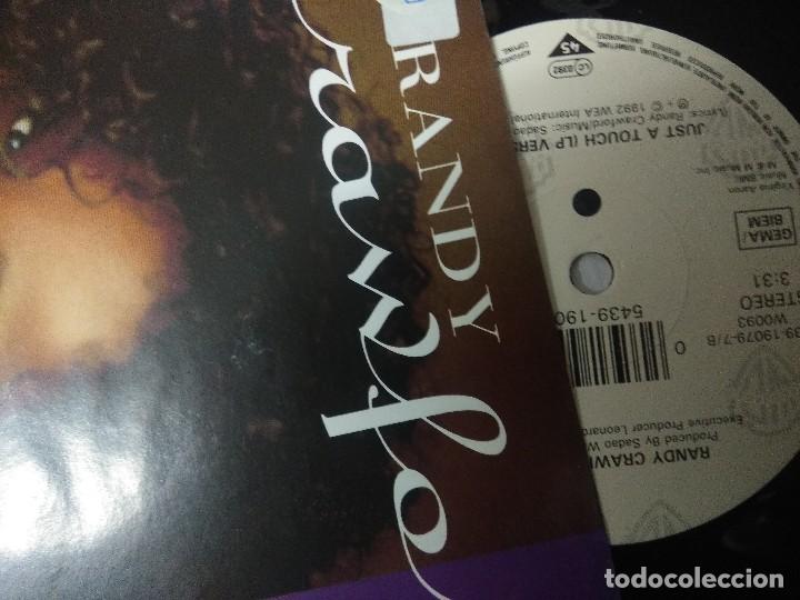Discos de vinilo: RANDY CRAWFORD/WHOS CRYING NOW/SINGLE. - Foto 2