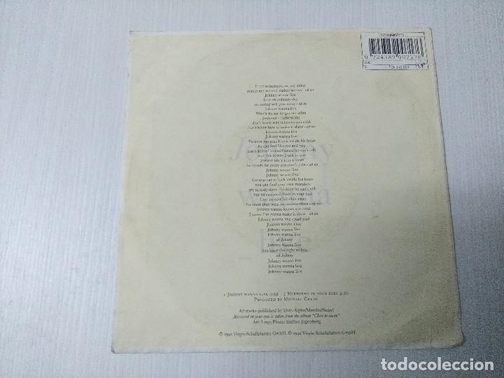 Discos de vinilo: SANDRA/JOHNNY WANNA LIVE/SINGLE. - Foto 3