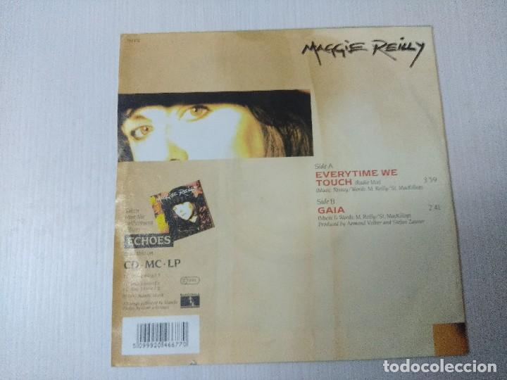 Discos de vinilo: MAGGIE REILLY/EVERYTIME WE TOUCH/SINGLE. - Foto 3