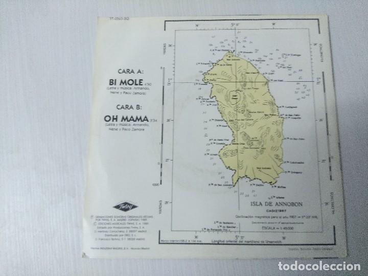 Discos de vinilo: MASCARA BI MOLE/SINGLE. - Foto 3