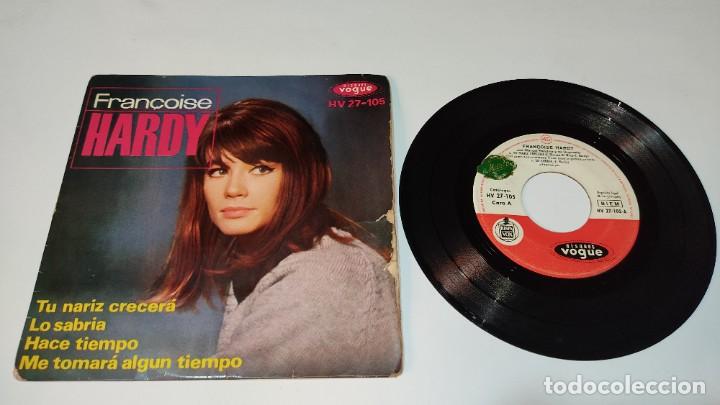 1121- FRANCOISE HARDY LO SABRIA POR F DIS G+ VIN 7”// EP (Música - Discos - Singles Vinilo - Otros estilos)